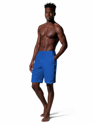 Nike Swim Breaker Men's 9" Brief-Lined Volley Short - Blue Crystal
