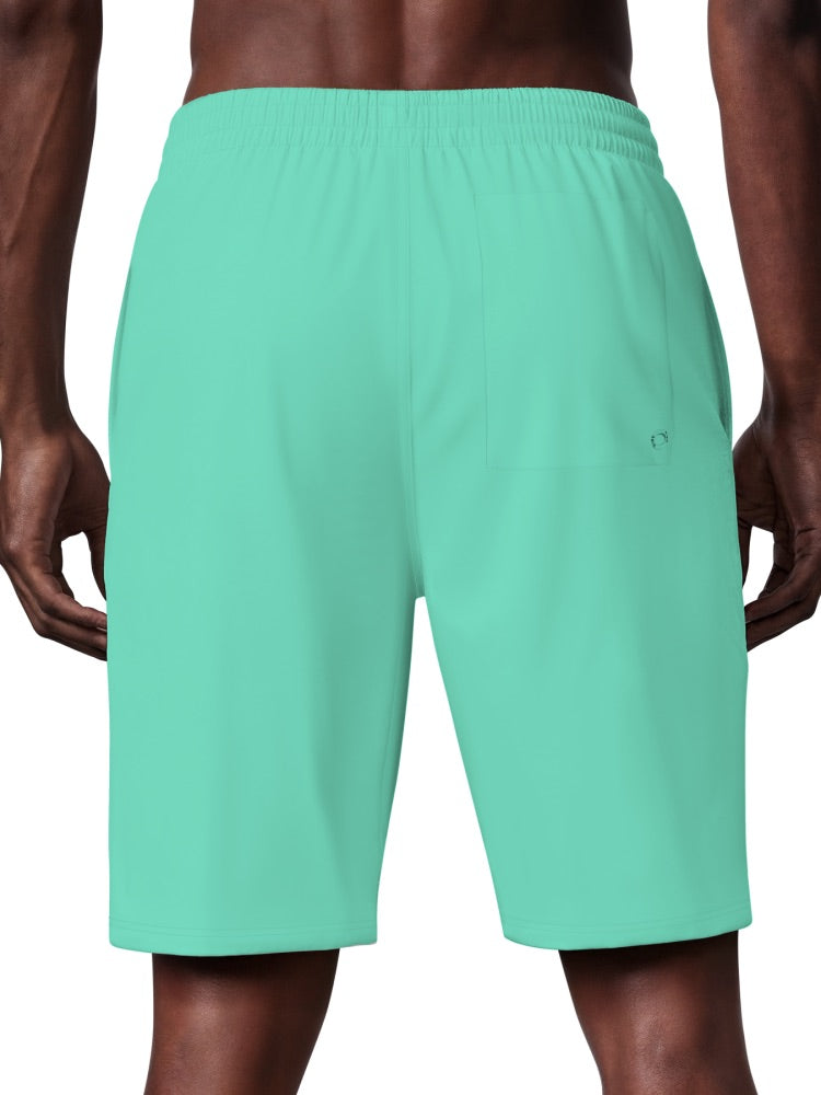 Nike Swim Breaker Men's 9" Brief-Lined Volley Short - Bleached Turq alternate image 3