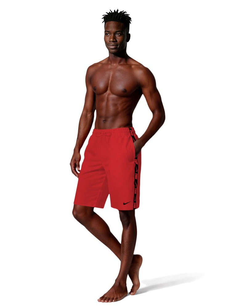 Nike Swim Breaker Men's 9" Brief-Lined Volley Short - University Red