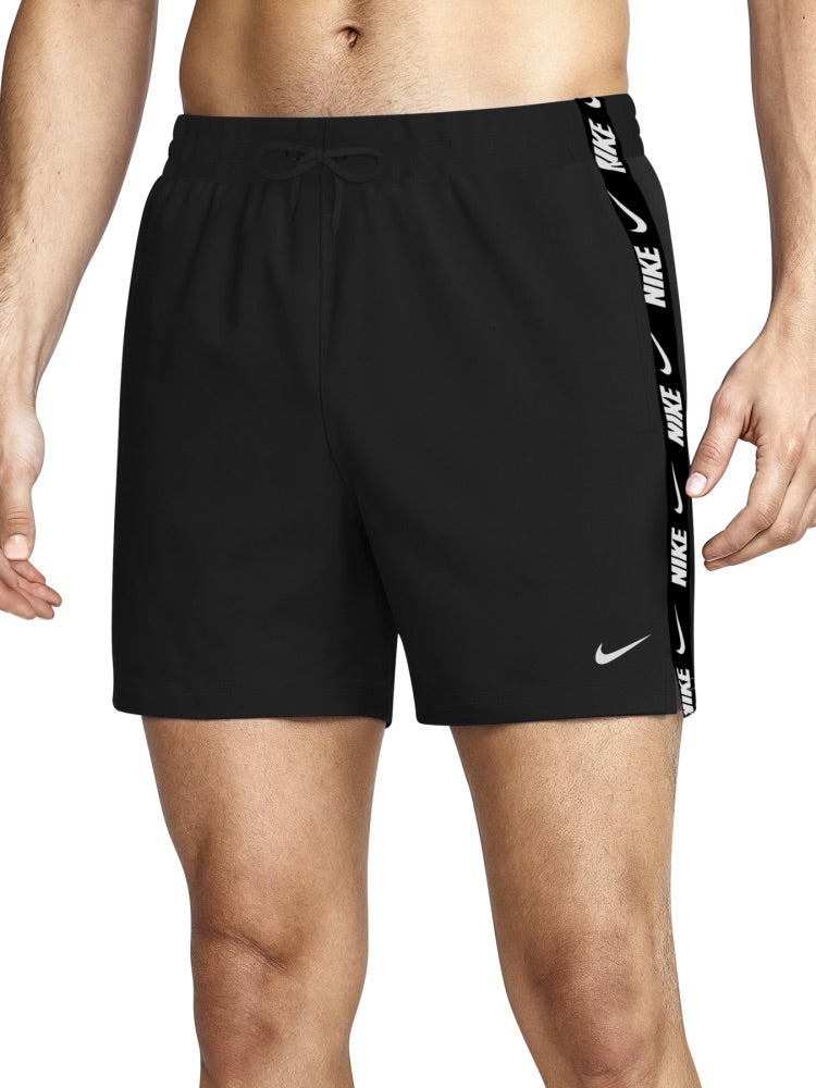 Nike Swim Breaker Men's 5" Brief-Lined Volley Short - Black alternate image 2