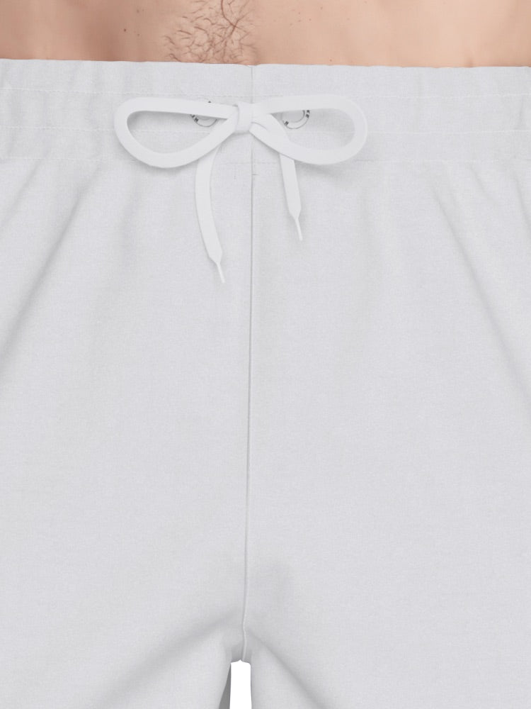 Nike Swim Breaker Men's 5" Brief-Lined Volley Short - White alternate image 4