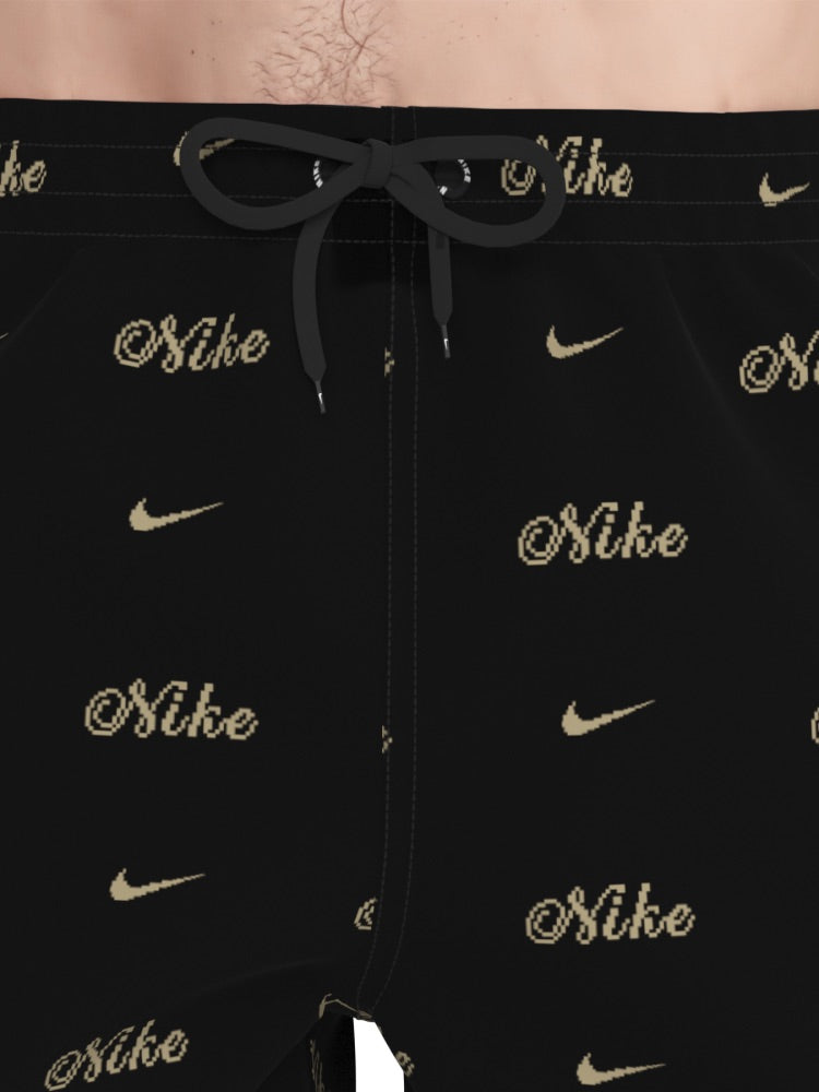 Nike Swim Breaker Men's 7" Brief-Lined Volley Short - Black alternate image 4