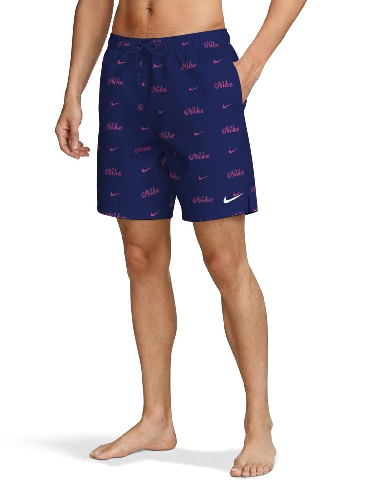 Nike Swim Breaker Men's 7" Brief-Lined Volley Short - Midnight Navy alternate image 1