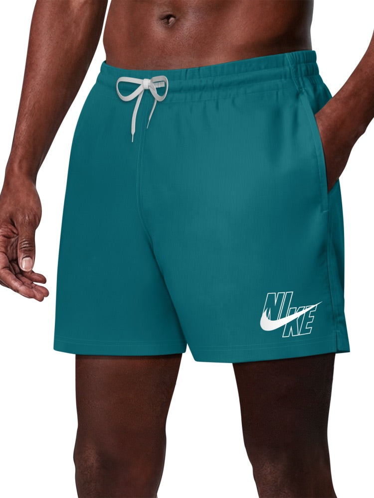 Nike Swim Breaker Men's 5" Brief-Lined Volley Short - Energy alternate image 2