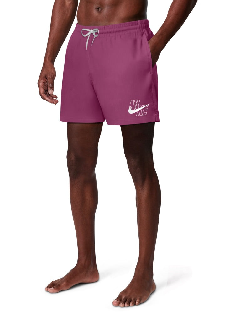 Nike Swim Breaker Men's 5" Brief-Lined Volley Short - Desert Pink alternate image 1