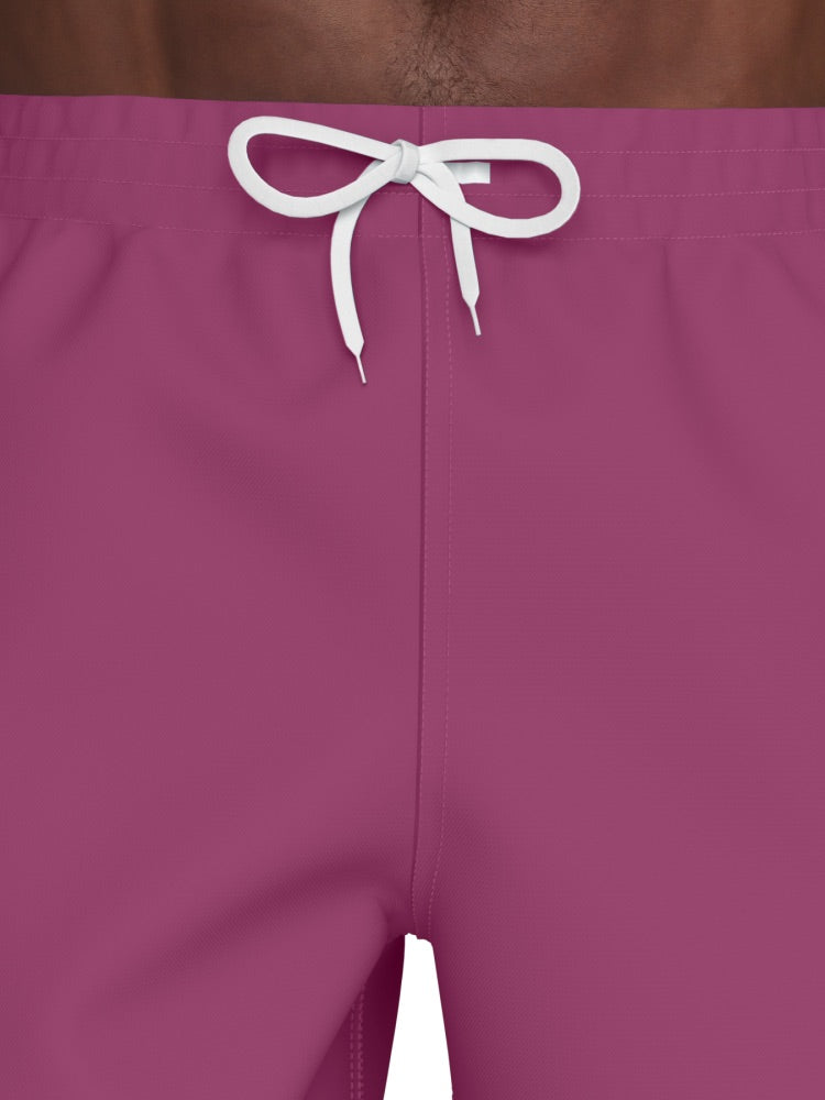 Nike Swim Breaker Men's 5" Brief-Lined Volley Short - Desert Pink alternate image 4