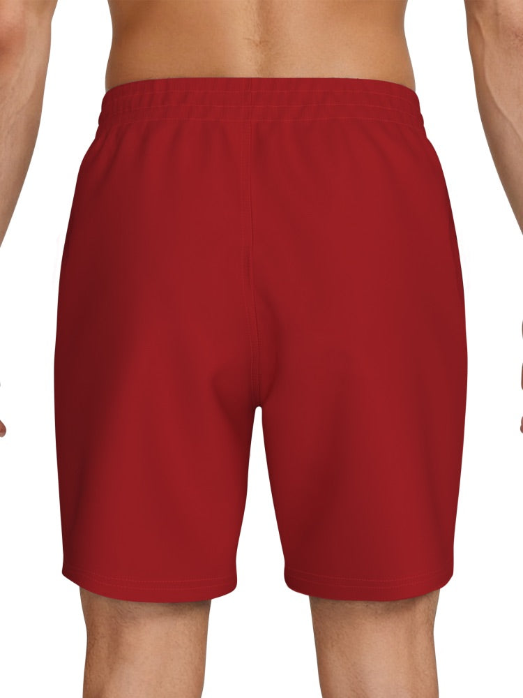 Nike Swim Breaker Men's 7" Brief-Lined Volley Short - University Red alternate image 3