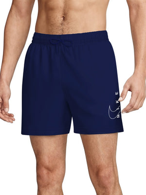 Nike Swim Breaker Men's 5" Brief-Lined Volley Short - Midnight Navy alternate image 2