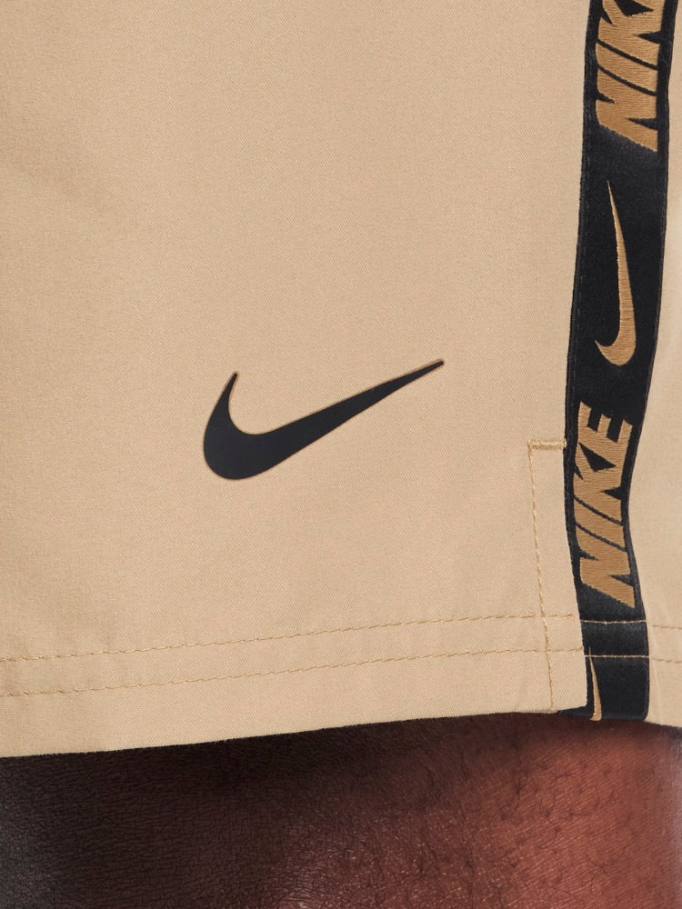Nike Swim Breaker Logo Tape Men's 9" Fully Mesh Volley Short (Big & Tall) - Parachute Beige alternate image 2