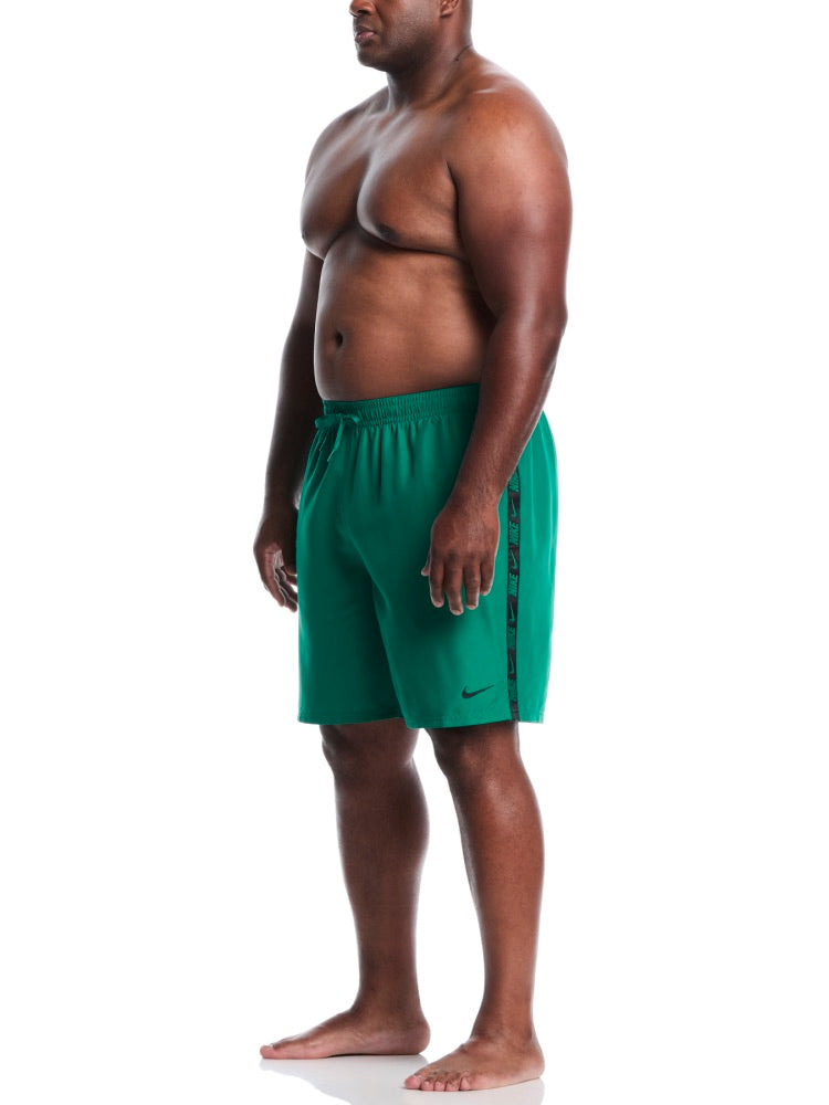 Nike Swim Breaker Logo Tape Men's 9" Fully Mesh Volley Short (Big & Tall) - Malachite alternate image 3