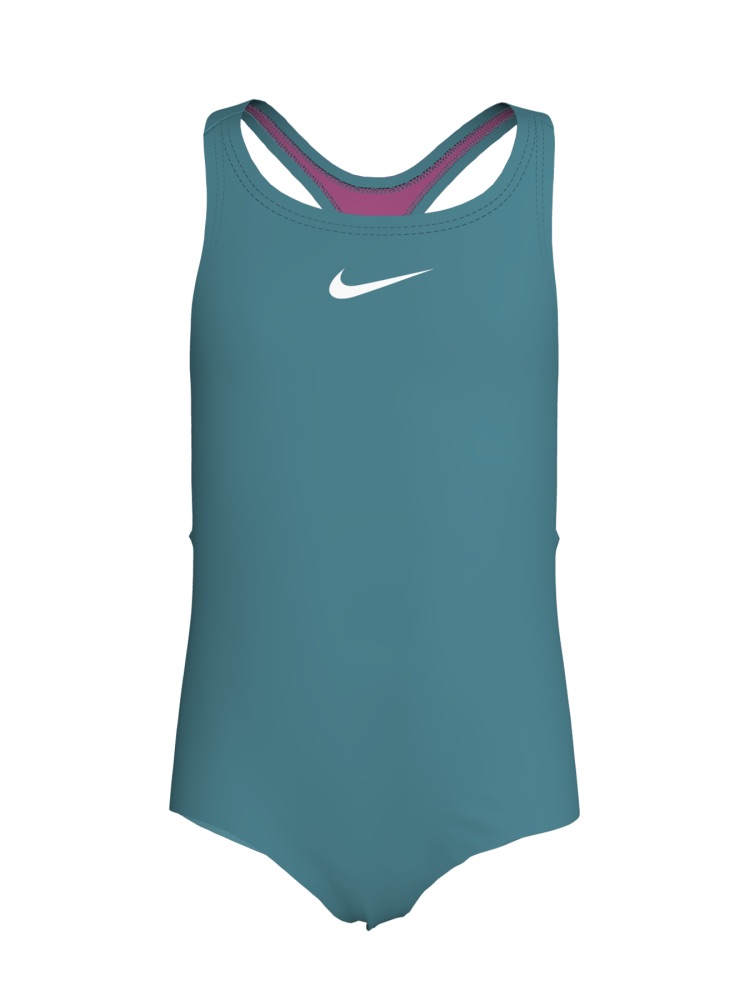 Nike Swim Little Kid's (Girls') Racerback One Piece - Energy alternate image 2