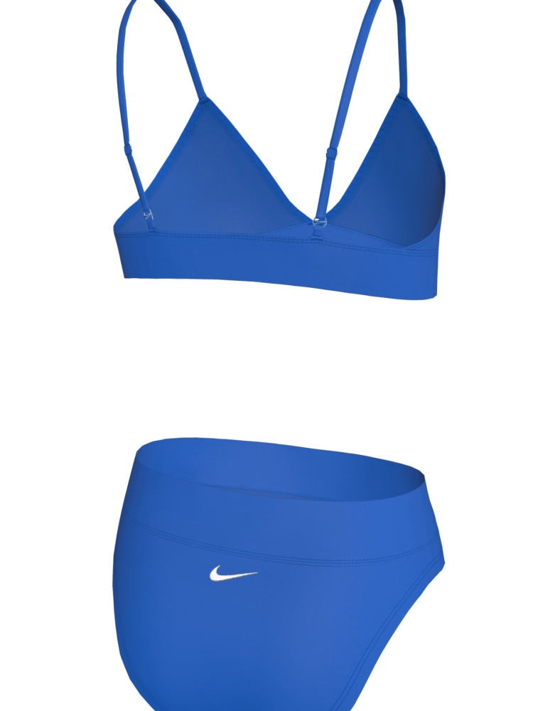 Nike Swim Effortless Essential Big Kids' (Girls') Triangle Bikini Set - Blue Crystal alternate image 1