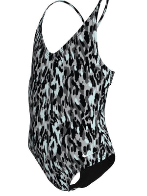 Nike Swim Big Kids' (Girls') Lace Up One Piece - Black