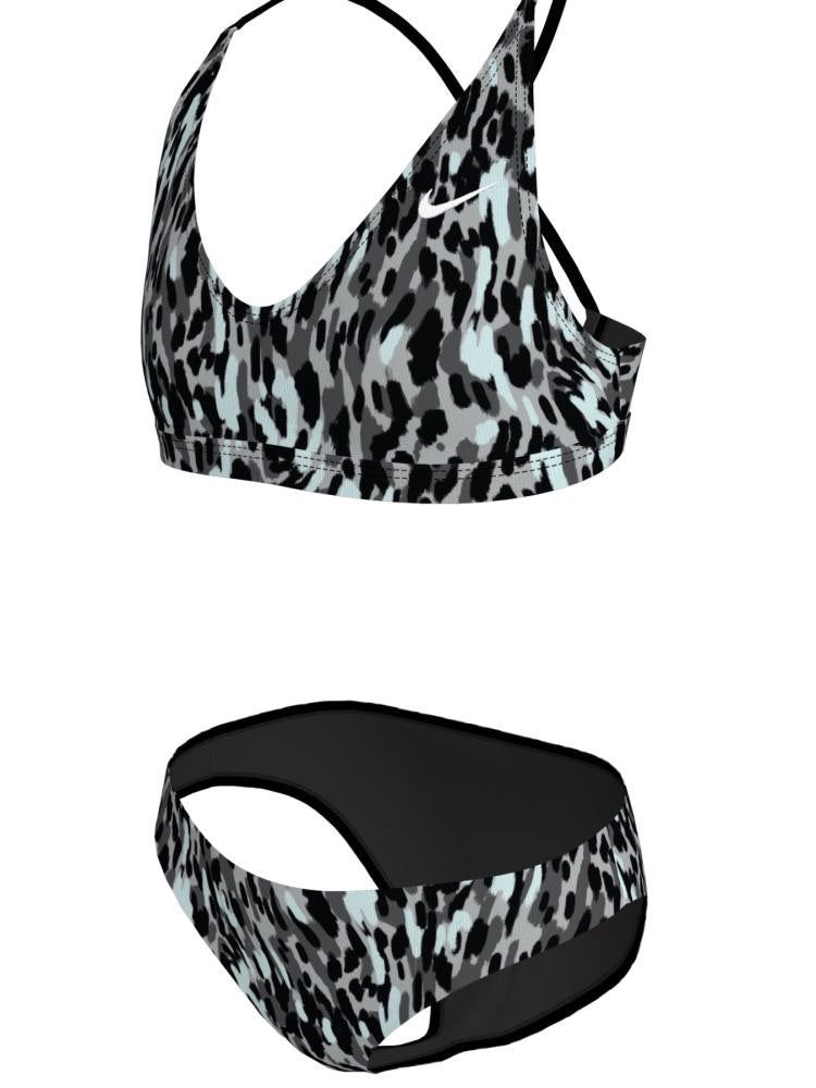 Nike Swim Big Kids' (Girls') Lace Up Bikini Set - Black