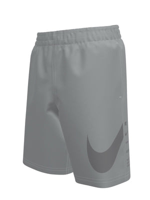 Nike Swim Breaker Big Kids' (Boys') 7" Brief-Lined Volley Short - Wolf Grey
