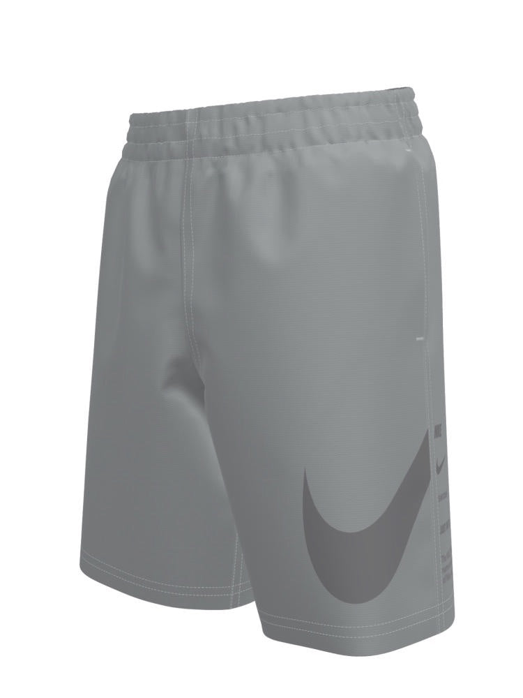 Nike Swim Breaker Big Kids' (Boys') 7" Brief-Lined Volley Short - Wolf Grey