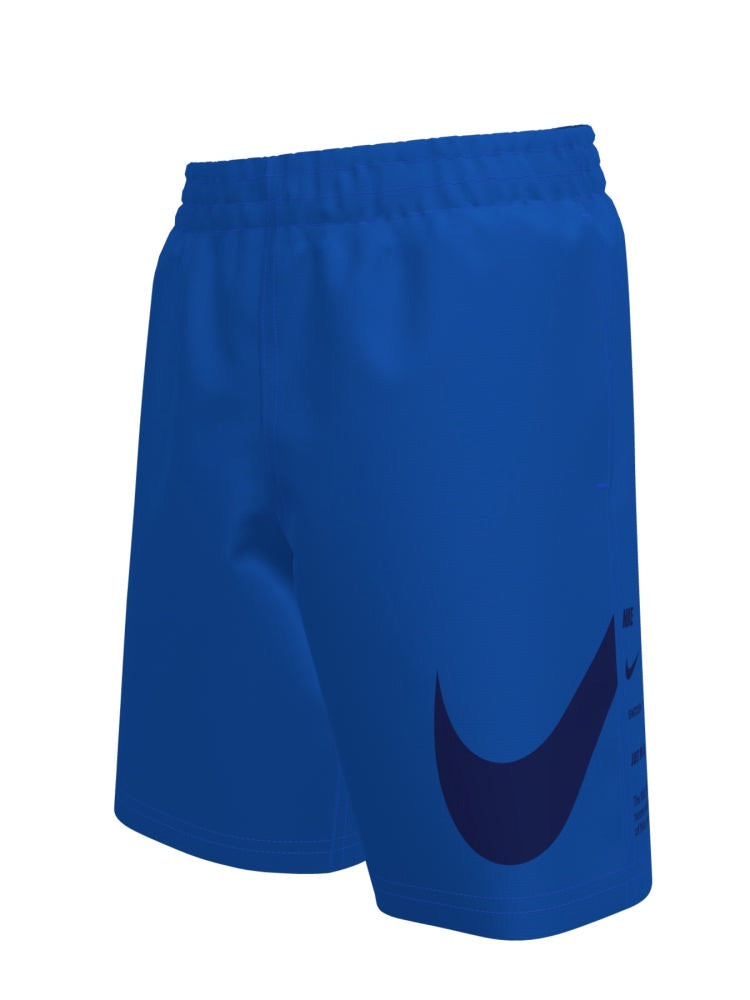 Nike Swim Breaker Big Kids' (Boys') 7" Brief-Lined Volley Short - Blue Crystal