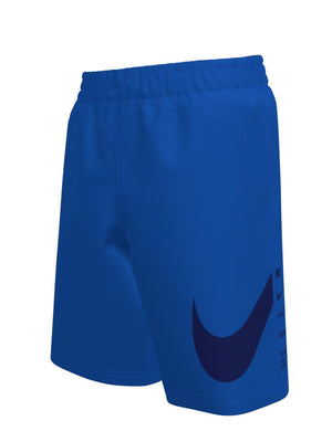 Nike Swim Breaker Big Kids' (Boys') 7" Brief-Lined Volley Short - Blue Crystal