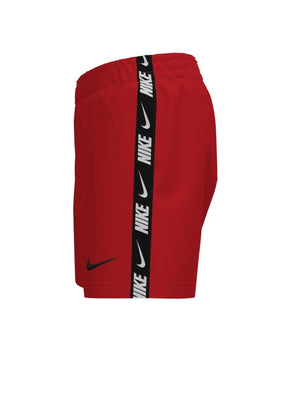 Nike Swim Breaker Logo Tape Big Kids' (Boys') 4" Brief-Lined Volley Short - University Red alternate image 1