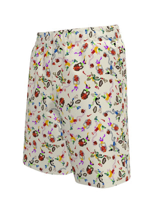 Nike Swim Breaker Big Kids' (Boys') 7" Brief-Lined Volley Short - Sail