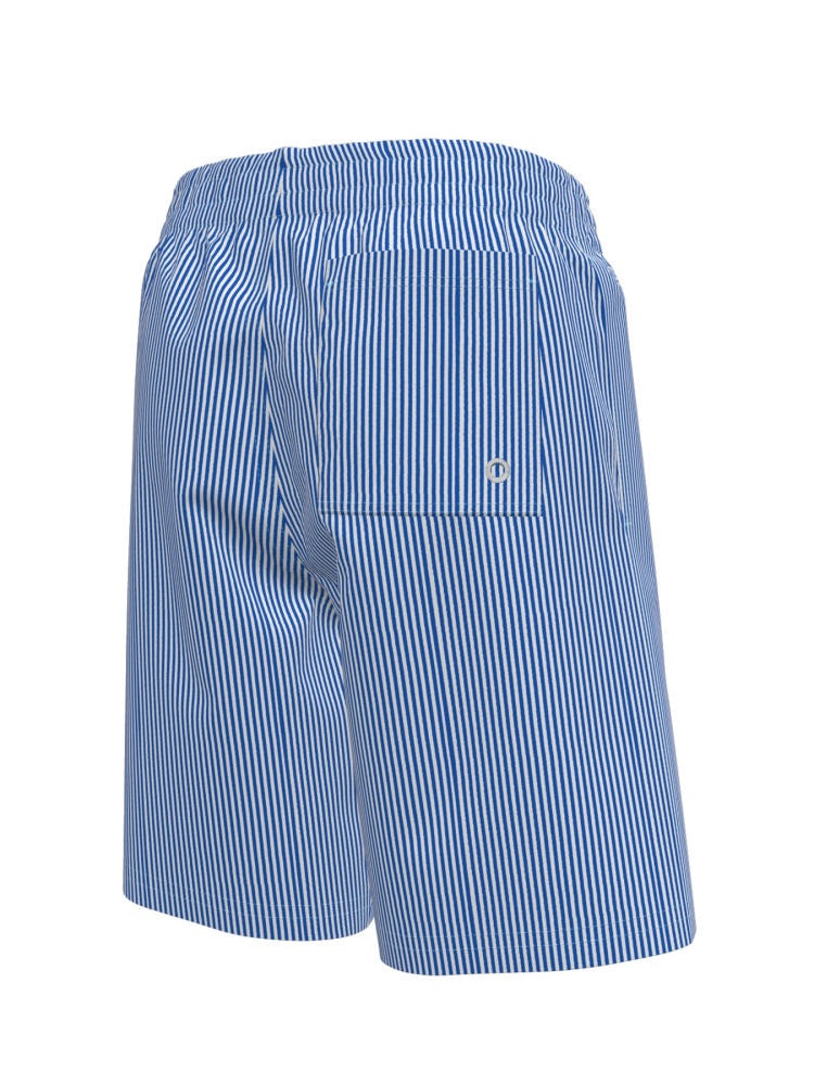Nike Swim Breaker Big Kids' (Boys') Ripple Texture 7" Brief-Lined Volley Short - Blue Crystal alternate image 2