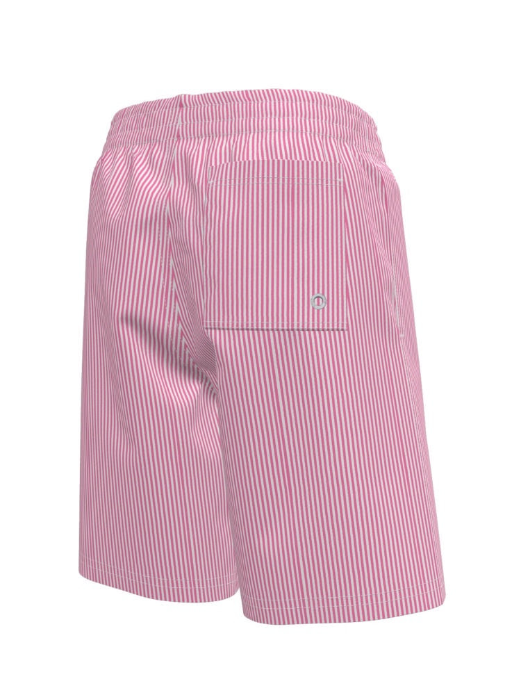 Nike Swim Breaker Big Kids' (Boys') Ripple Texture 7" Brief-Lined Volley Short - Pink Glow alternate image 2