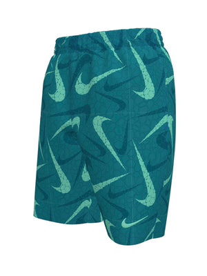 Nike Swim Breaker Big Kids' (Boys') 7" Brief-Lined Volley Short - Energy