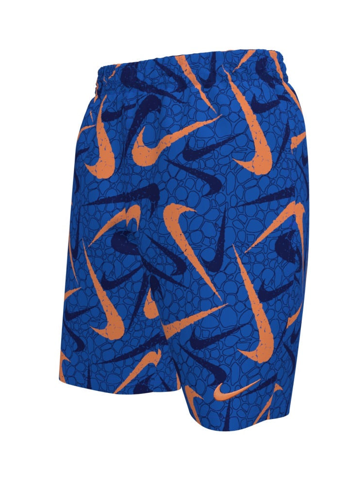 Nike Swim Breaker Big Kids' (Boys') 7" Brief-Lined Volley Short - Blue Crystal