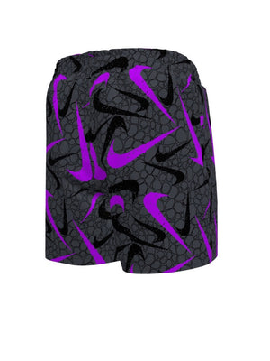 Nike Swim Breaker Big Kids' (Boys') 4" Brief-Lined Volley Short - Black alternate image 2