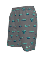 Nike Swim Breaker Big Kids' (Boys') 7" Brief-Lined Volley Short - Bleached Turq