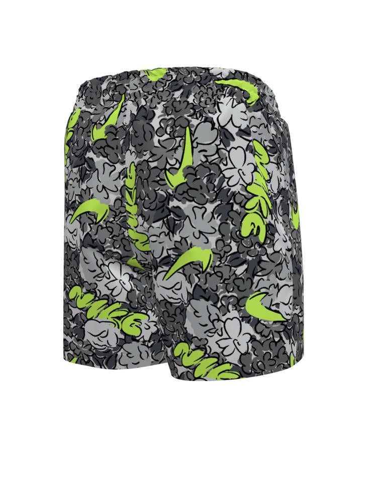Nike Swim Breaker Big Kids' (Boys') 4" Brief-Lined Volley Short - Wolf Grey alternate image 2