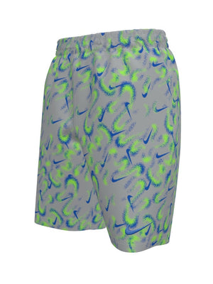 Nike Swim Breaker Big Kids' (Boys') 7" Brief-Lined Volley Short - Voltage Green