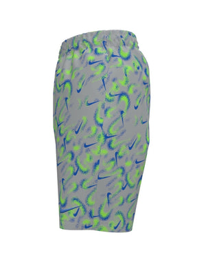 Nike Swim Breaker Big Kids' (Boys') 7" Brief-Lined Volley Short - Voltage Green alternate image 1