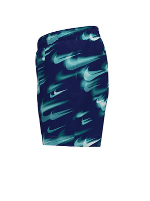 Nike Swim Breaker Big Kids' (Boys') 4" Brief-Lined Volley Short - Blue alternate image 1