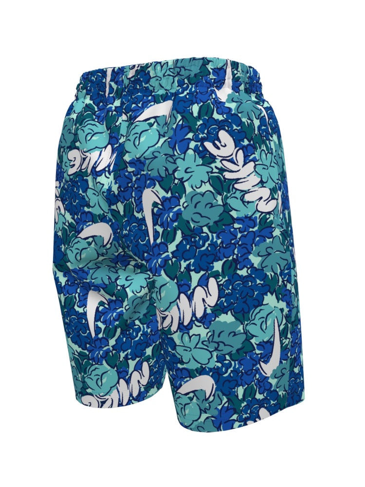 Nike Swim Breaker Big Kids' (Boys') 7" Boxer Volley Short - Blue Crystal alternate image 2