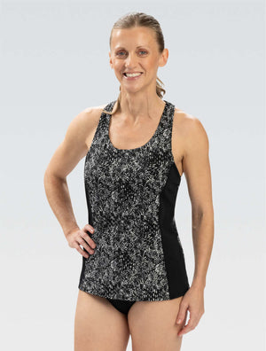 Women's Aquashape Breeze Twist Back Tankini Top - Breeze front