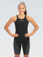 Women's FirstStrike Black Open Back Knee - Black Open Back Knee front