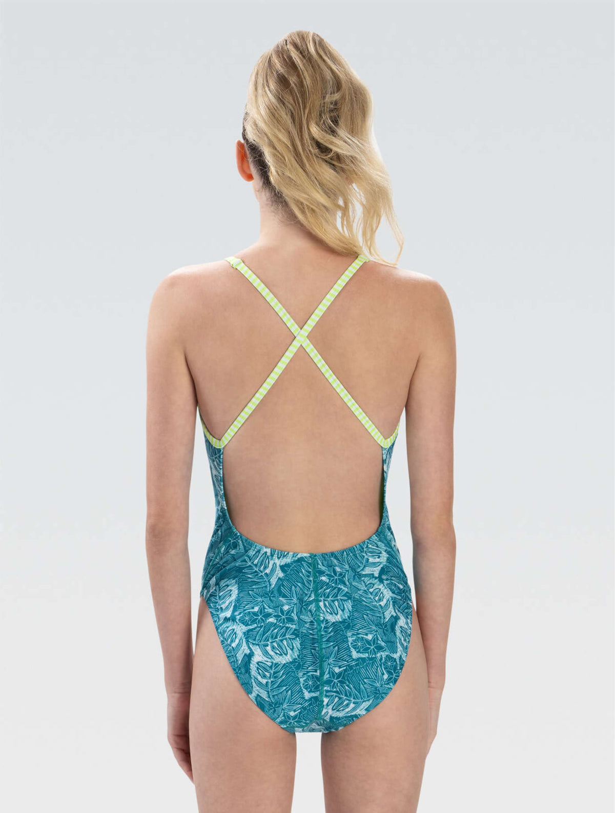 Women's Uglies Petals Diver Back One Piece - Petals Diver Back back