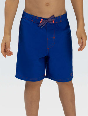 Youth Little Dolfin Royal Swim Trunks - Royal front