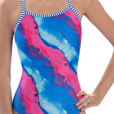 Dolfin Uglies Women's Horizon Print V-Back One Piece - 26