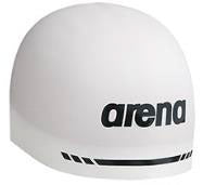 Arena Unisex 3D Soft USA Racing Swim Cap - White
