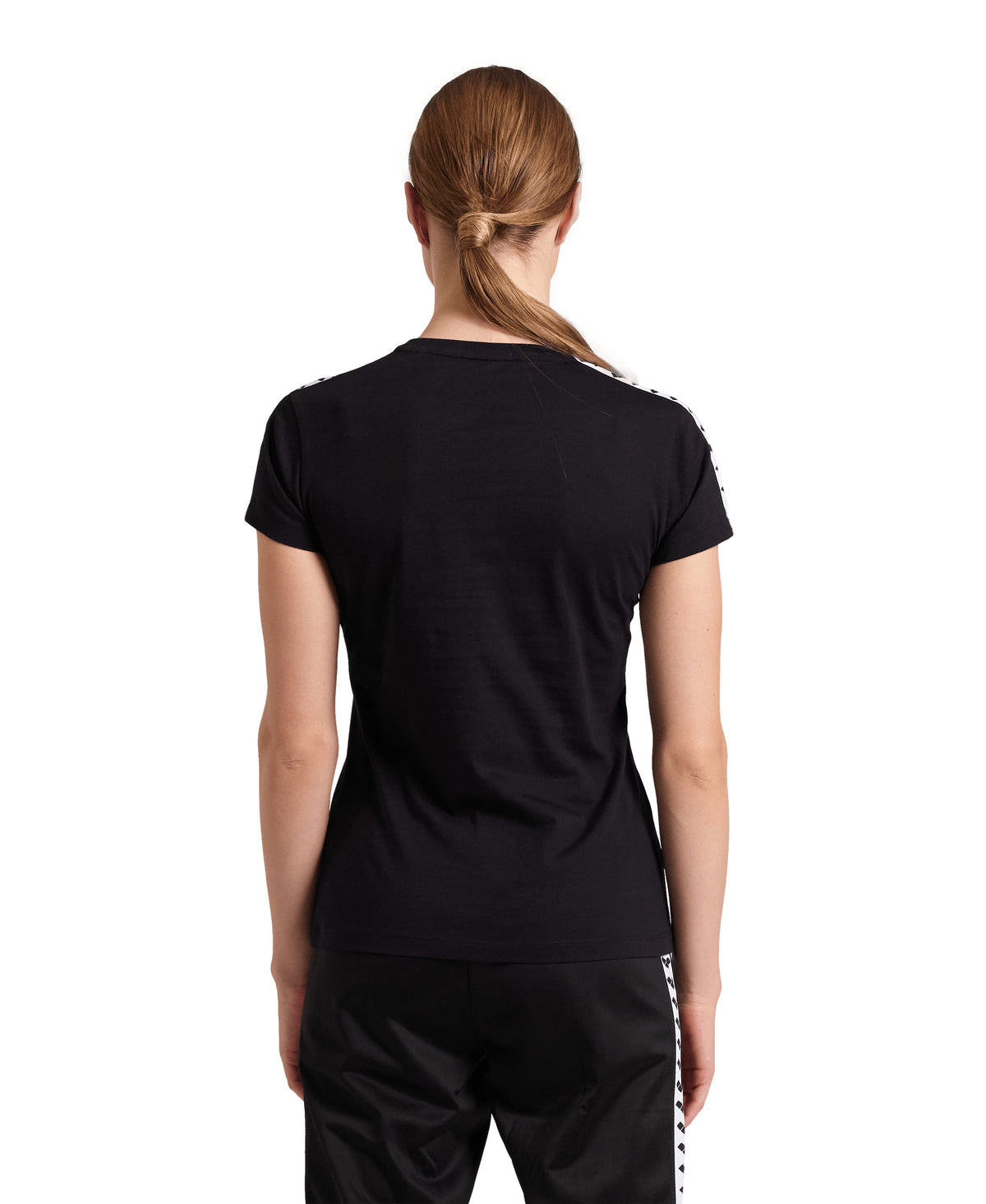 Arena Women's Team T-Shirt - Black / White / Black