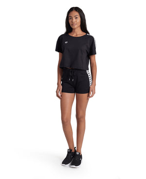 Arena Women's Lorella Team Shorts - Black / White / Black