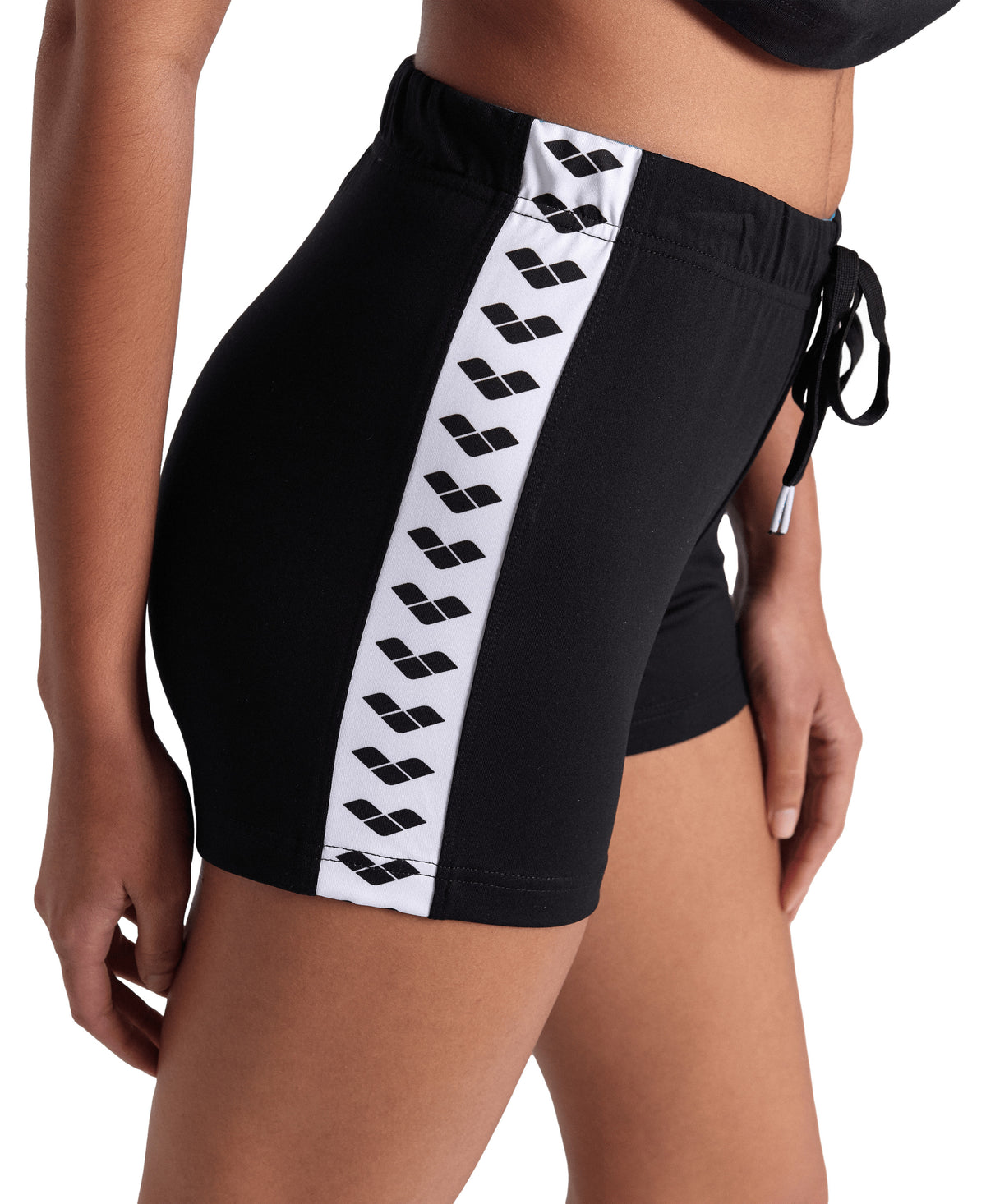 Arena Women's Lorella Team Shorts - Black / White / Black