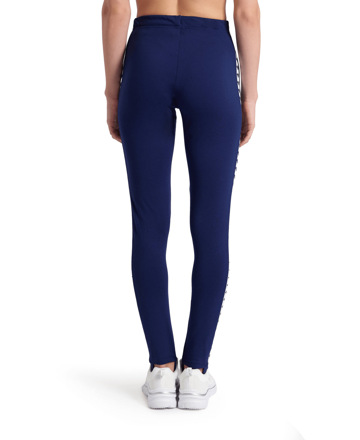 Arena Women's Caroline Team Stirrup Tights - Navy / White / Navy