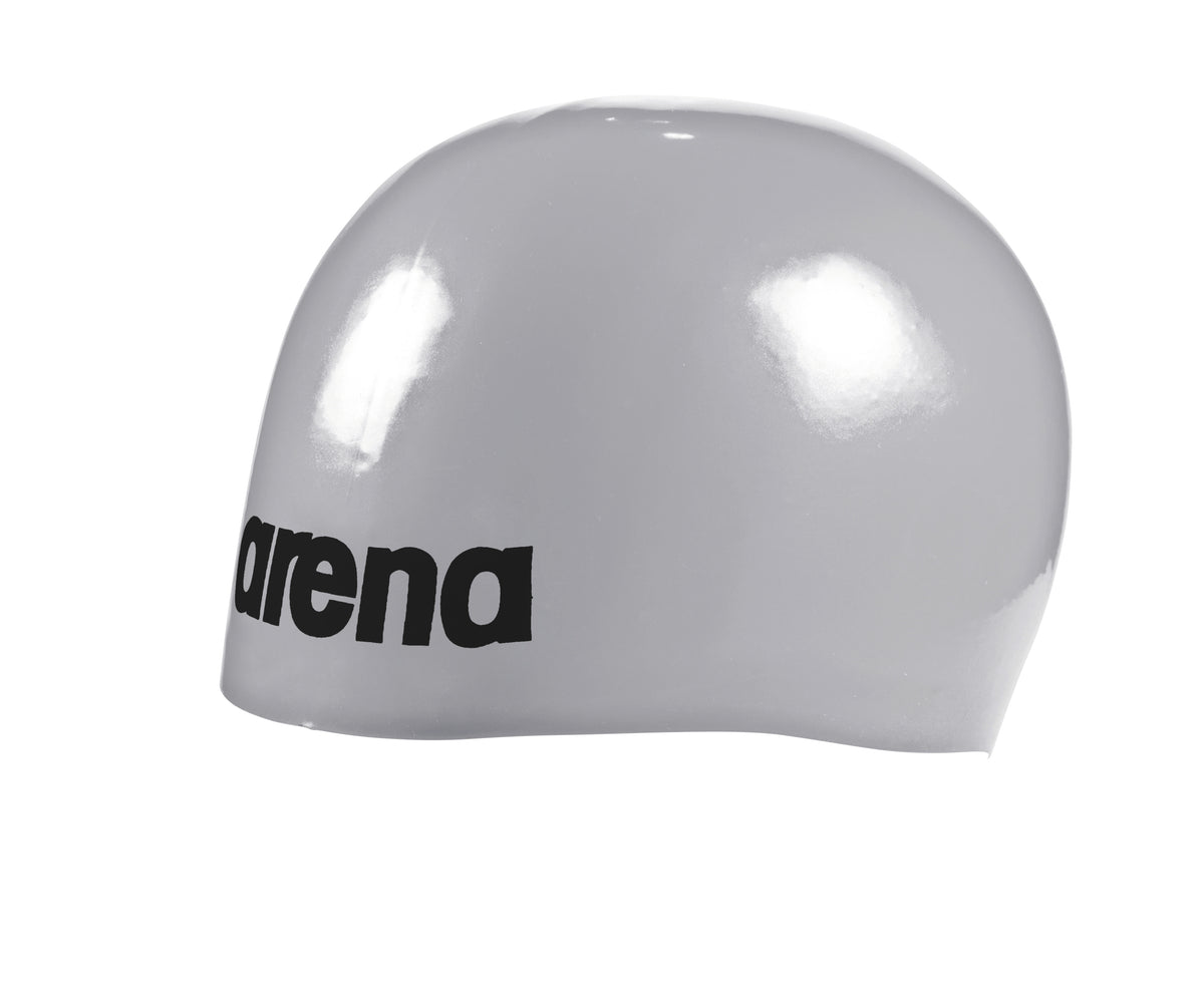 Arena Unisex Pro II Moulded Swim Cap - Silver
