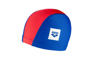 Arena Kids' Junior Unix II Swim Cap - Blue-Red