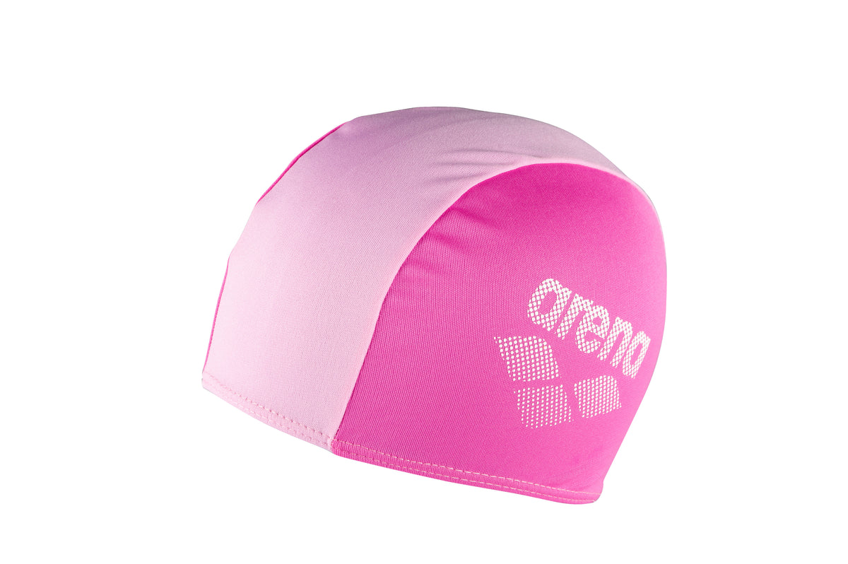 Arena Kids' Junior Polyester II Swim Cap - Fuchsia Pink