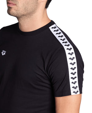 Arena Men's Team T-Shirt - Black / White / Black