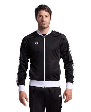 Arena Men's Team Relax Jacket - Black / White / Black